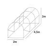 tunel szklarniowy 9m2 premium white 2x45m (3)