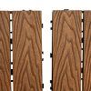 WPC terasová dlaždice 30×60 cm TEAK 12