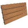 WPC terasová dlaždice 30×60 cm TEAK 13