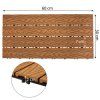 WPC terasová dlaždice 30×60 cm TEAK 4