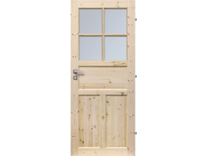 Interiérové dveře Radex LONDYN 4S (Otvírání dvěří Posuvné, Šířka dveří 90 cm)