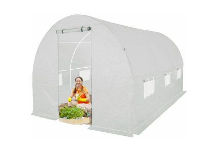 tunel szklarniowy 6m2 premium white 2x3m