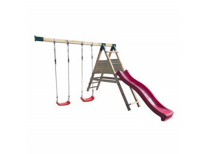 dostawka hustawka podwojna ze slizgiem i platforma dostawka