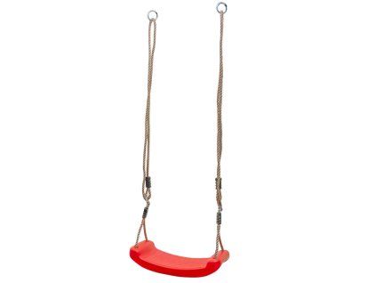 czerwone siedzisko do hustawki 42 cm