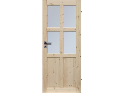 Interiérové dveře Radex BERGEN 4S (Otvírání dvěří Posuvné, Šířka dveří 90 cm)