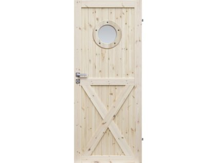Interiérové dveře Radex dřevěné LOFT OX (Otvírání dvěří Posuvné, Šířka dveří 90 cm)
