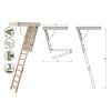 2000 1 drevene pudni schody greenline 32mm 120x80