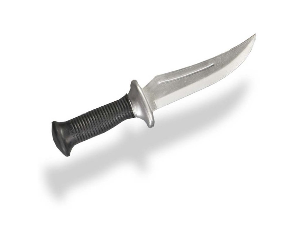 Gumový tréninkový nůž 28cm
