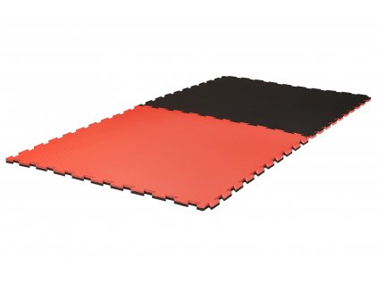 Tatami puzzle 2cm Grappling červená černá
