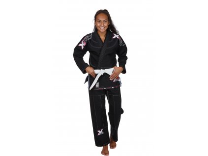 9261000 Ju Sports BJJ Gi Lady black pink