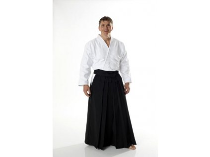 Hakama Aikido DAX model STANDARD ČERNÁ