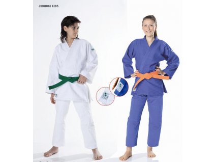 Kimono judo 450g DAX model KIDS bílé včetně pásku