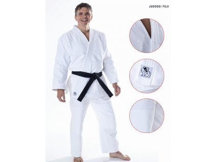 Kimono na judo DAX - model FUJI 580g - CENA včetně bílého pásku