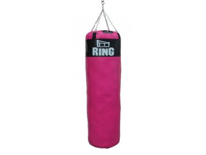 Boxovací pytel RING SUPER 120x35cm, 25kg růžový5