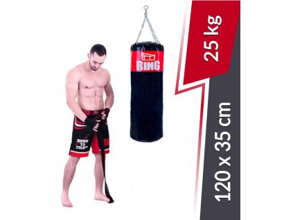 Ring sport boxerský pytel 120 x 35 cm 25 kg 2