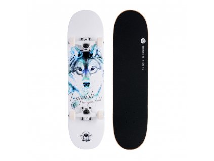 Skateboard BLUE WOLF