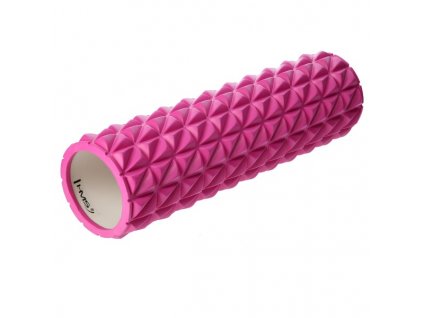 Fitness válec, roller FS205 45 cm, růžový