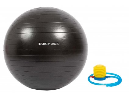 Gymnastický míč Sharp Shape Gym ball 65 cm - Black