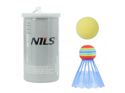 Badmintonový a pěnový míček NILS NBL6092