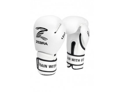 Zebra rukavice performance white