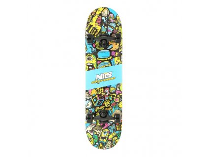 Skateboard NILS Extreme CR3108 Color Worms 2