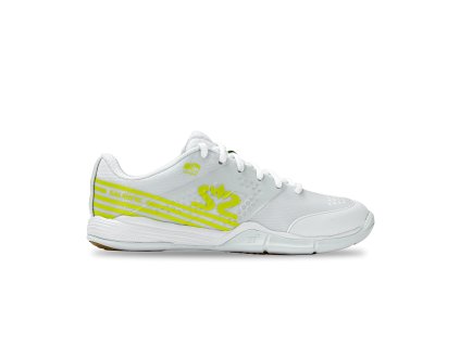 SALMING Viper 5 Shoe Women White/Fluo Green (Velikosti bot 3,5 UK - 36 EUR - 22,5 cm)