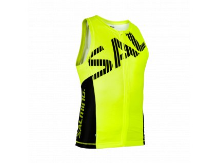 SALMING Triathlon Singlet Men Yellow/Black