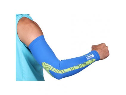 Compression Sleeves kompresní návleky na ruce modrá