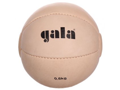 Gala BM 01 kožený medicinální míč