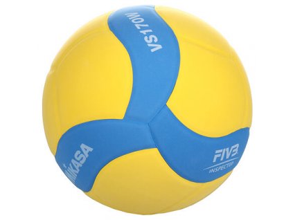VS170W volejbalový míč modrá-žlutá