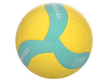 VS170W volejbalový míč zelená-žlutá