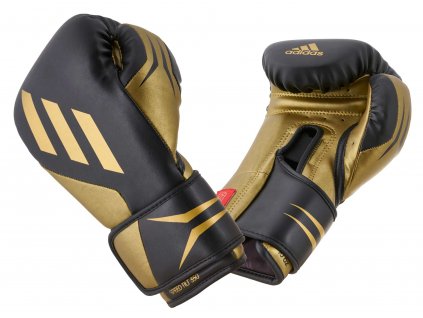 boxerské rukavice adidas SPEED TILT 350V pro black:gold, SPD350VTG 3
