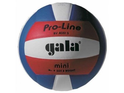 Míč volejbal TRAINING MINI PRO LINE 4051S barva červeno/modro/bílá GALA -