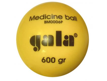 Míč medicinbal plastový 0,6 kg Gala