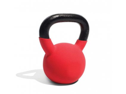 Činka KETTLEBELL  VINYL COATED 24 kg červený