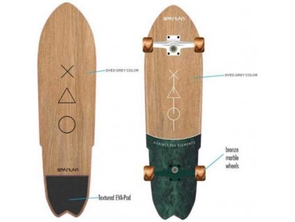 Skateboard  Cruiser Board - 70 cm