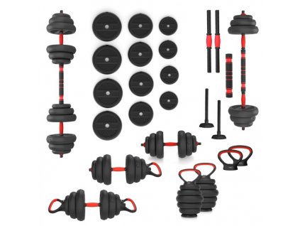 Sada činek HMS SGN120 Pro 6v1 20 kg