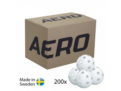 SALMING Aero Floorball White 200-pack