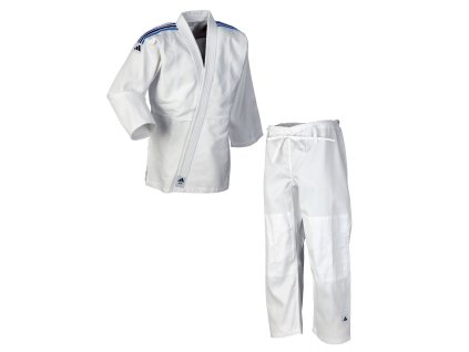adidas J350P 2024 Judo uniform white blue grad 01 1920x1920