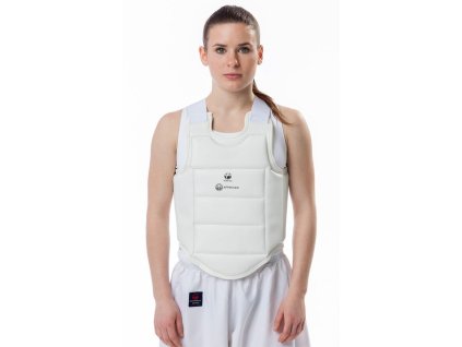 WUKF karate weste tokaido body protector vest white 01 800x800