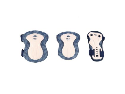 Souprava chráníčů NILS Extreme H727 světle růžová (Velikost L)