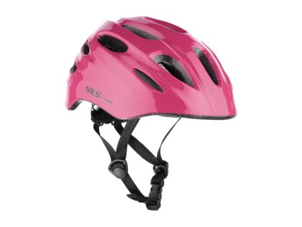 Helma s blikačkou NILS Extreme MTW01 růžová (Velikost XS(43-51cm))