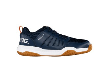SALMING Rival 2 Navy/Nectarine (Velikosti bot 4,5 UK - 38 EUR - 23,5 cm)