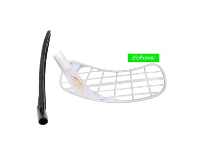 SALMING Hawk Blade Bio Power (Strana hole Pravá ruka dole, Barva Zelená, Materiál čepele tvrdá - BioPower)