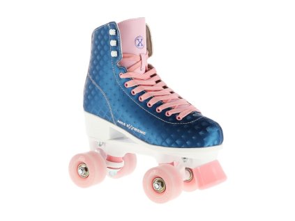 Quad kolečkové brusle NILS Extreme NQ14110 modré (Velikost 40)