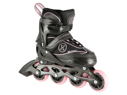 Kolečkové brusle NILS Extreme NA11008 fialové (Velikost L(39-42))