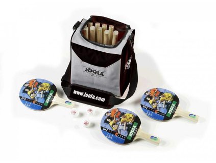 Pálky na stolní tenis JOOLA SET BAG 14 ks + 30 míčků