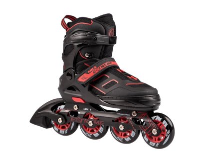 Kolečkové brusle NILS Extreme NA14174 černo-červené (Velikost S(31-34))