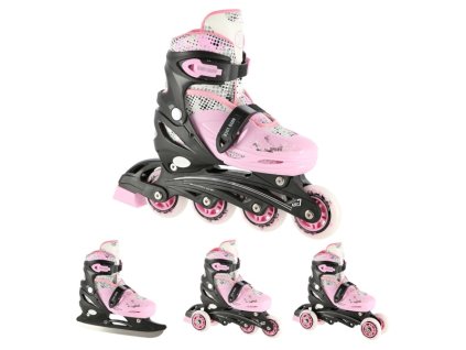 Brusle NILS Extreme NH18331 4v1 růžové (Velikost S(31-34))