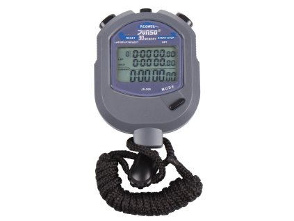 JS508D stopky s 30-ti mezičasy